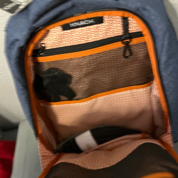 This is a Knack Series 2 Medium Expandable Pack in indigo blue. - Picture 8 of 10